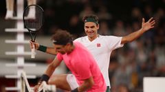 Exhibice Rogera Federera a Rafaela Nadala v Jižní Africe