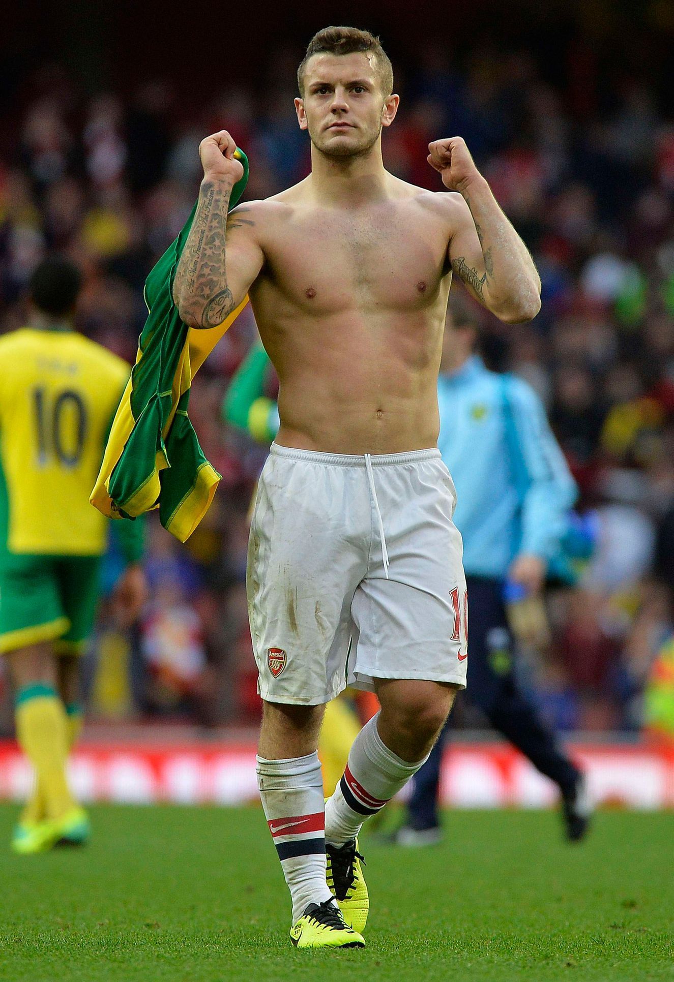 Arsenal - Norwich: Jack Wilshere