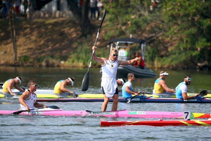 OH 2016, rychlostní kanoistika - K4, 1000 m: Max Rendschmidt, Německo