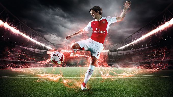 Tento týden Arsenal spolu se svým sponzorem, výrobcem dresů Puma, představoval kolekci oblečení týmu na další sezonu. Rosický byl jednou z hlavních tváří akce.