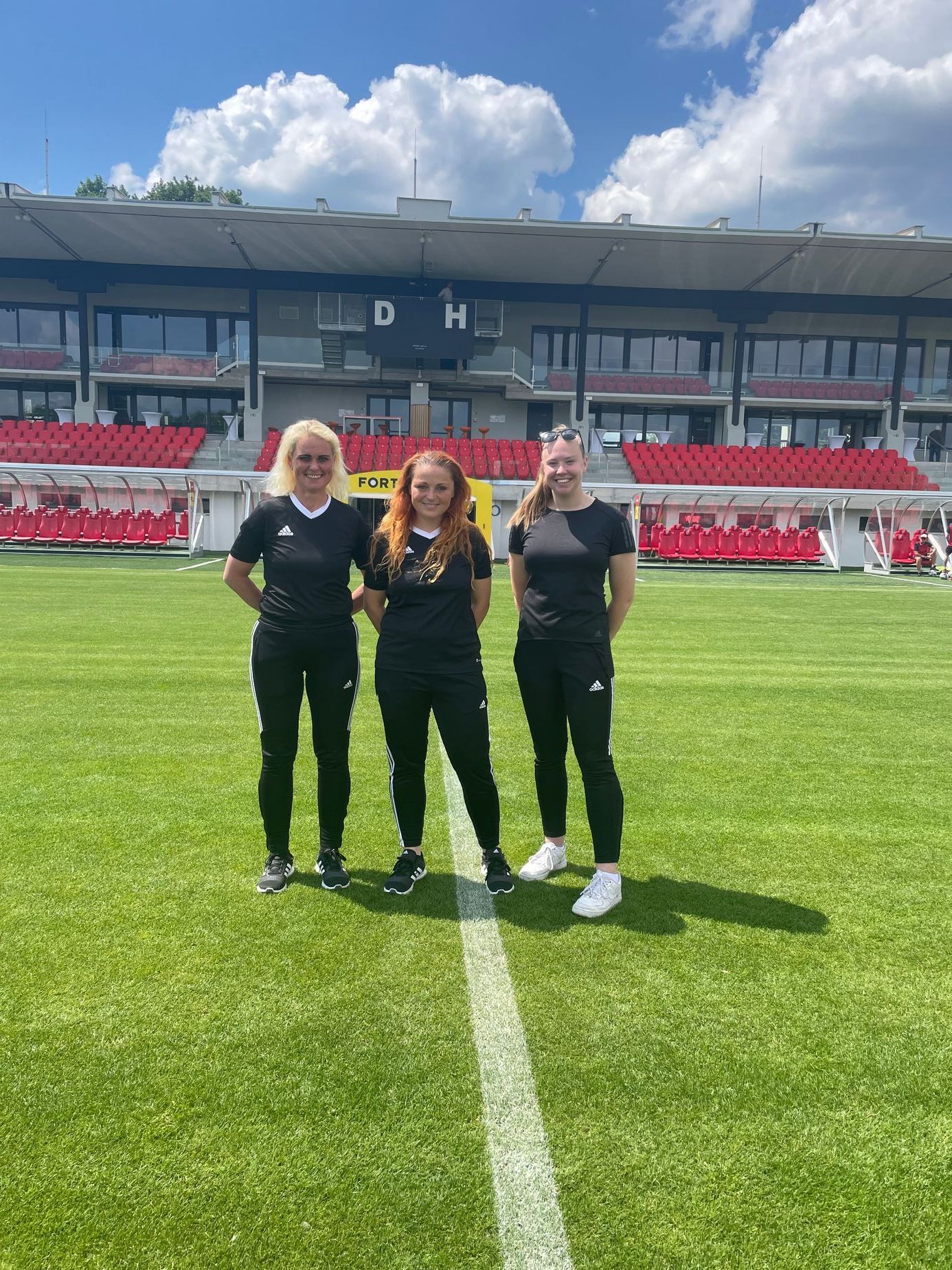 Fotbalová rozhodčí Kateřina Fraňková