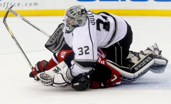 Druhé utkání finále NHL mezi New Jersey a Los Angeles