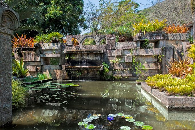 Botanická zahrada Sítio Roberto Burle Marx, Brazílie.