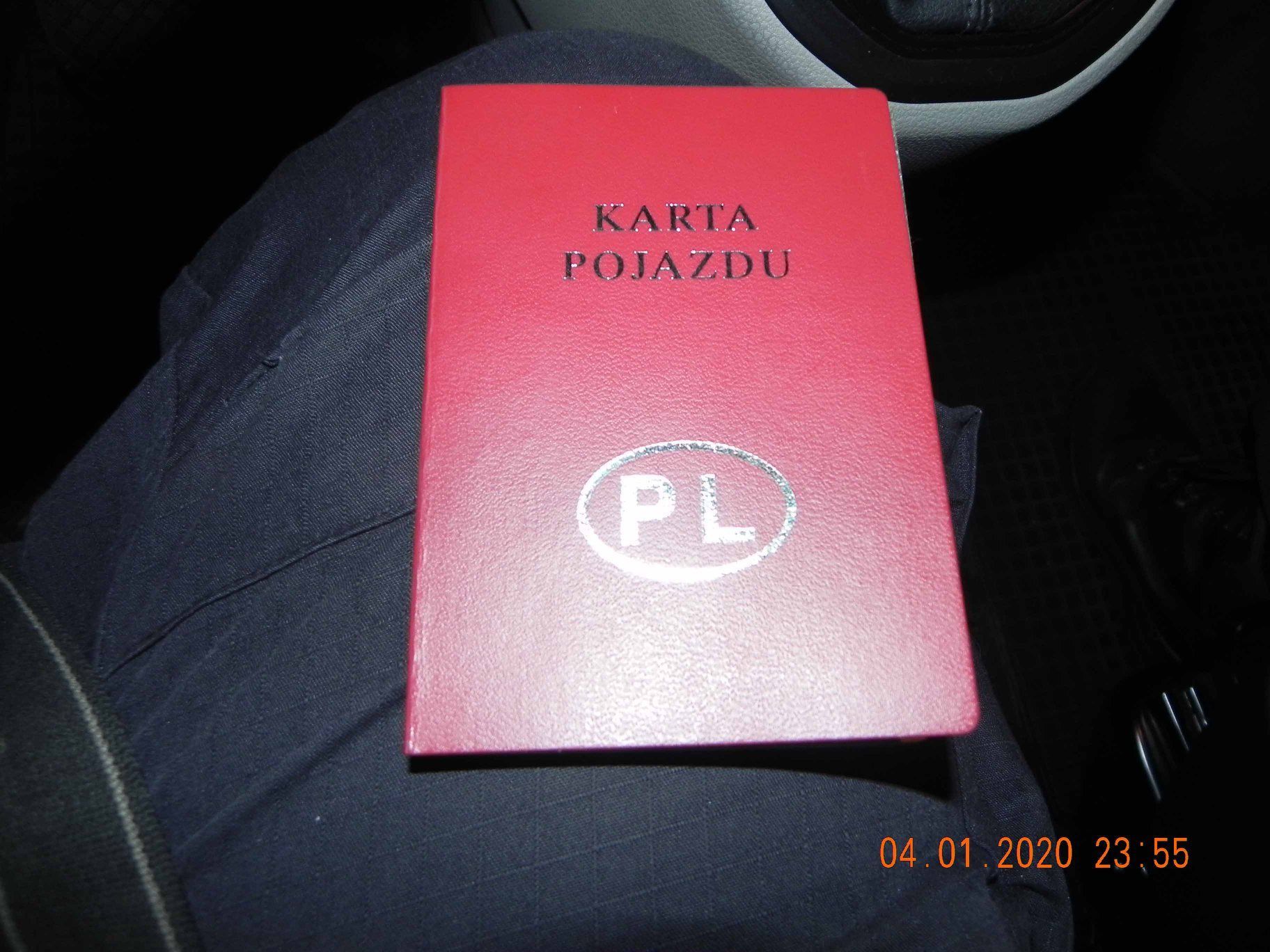 Polské doklady od vozidla