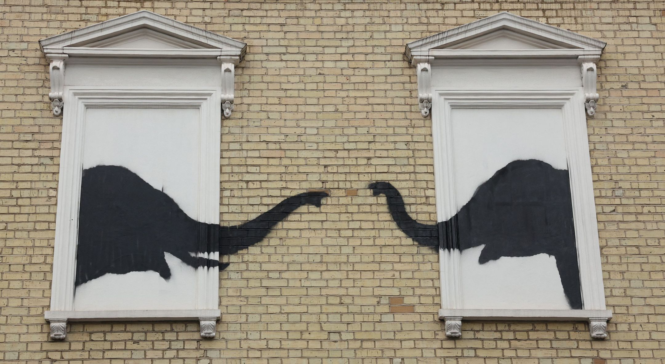 Banksy, Londýn, 2024