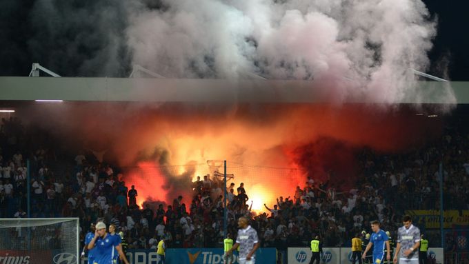 Fanoušci Hajduku, ilustrační foto.