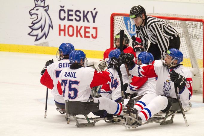 Česko - Norsko, čtvrtfinále MS v parahokeji 2019