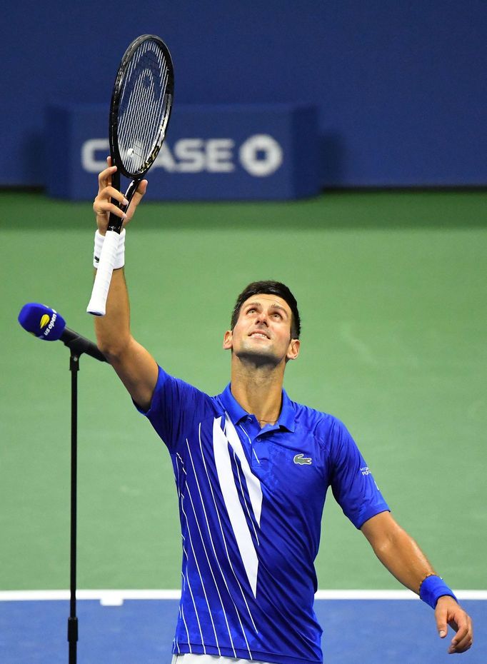 US Open 2020, 1. den (Novak Djokovič)