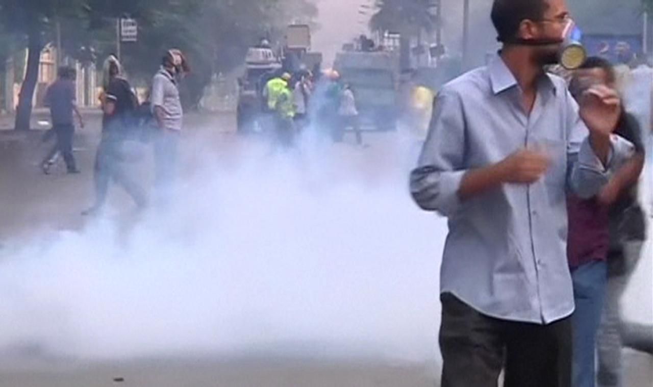 Egypt - zásah proti demonstraci Mursího stoupenců