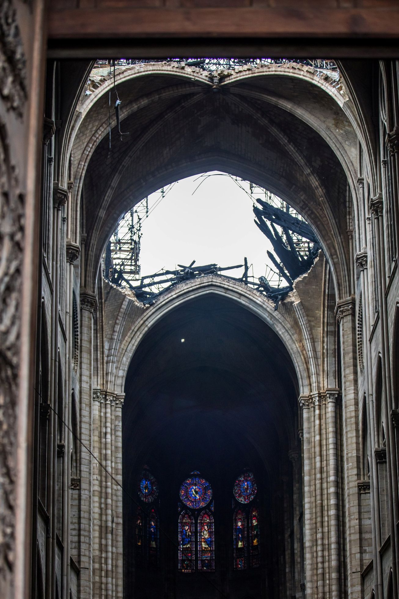 Notre-Dame po požáru