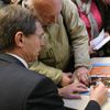 Jan Švejnar na autogramiádě