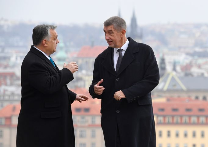 Viktor Orbán a Andrej Babiš