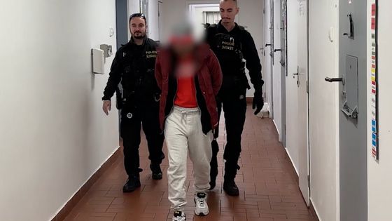 Policie, Praha, žháři, automat, požár, krimi