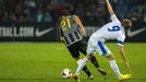 Fotbal, EL, Liberec - Udine: Vladislav Kalitvincev (9) - Andrea Lazzari (21)