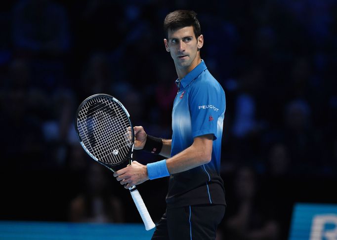 Novak Djokovič na Turnaji mistrů 2015