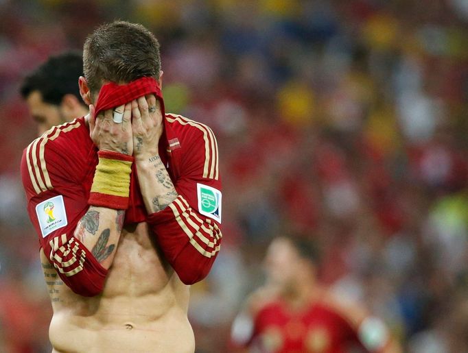 Spain's Diego Costa is seen during their 2014 World Cup Group B soccer match against Chile at the Maracana stadium in Rio de Janeiro June 18, 2014. REUTERS/Jorge Silva (B