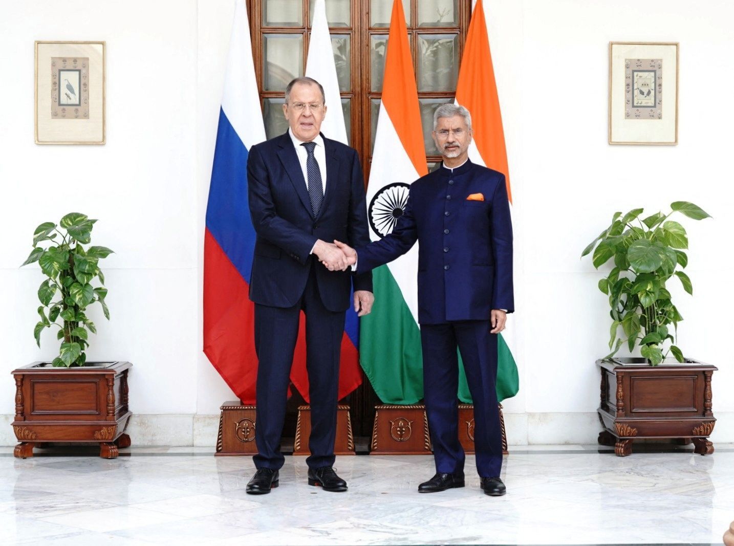 Džajšankar , Lavrov, Rusko, Indie