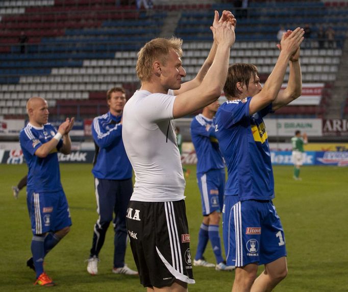 26. kolo Gambrinus ligy: Sigma Olomouc - Bohemians 1905 (Děkovačka Sigmy)