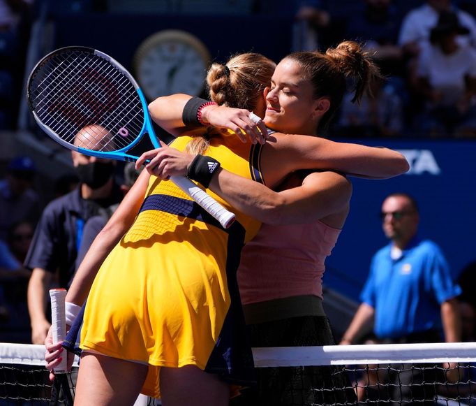 US Open 2021, 3. kolo (Kvitová, Sakkariová)