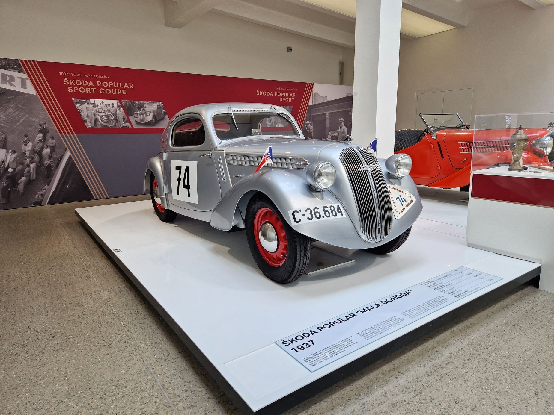 Škoda Muzeum výstava Popular a Rapid