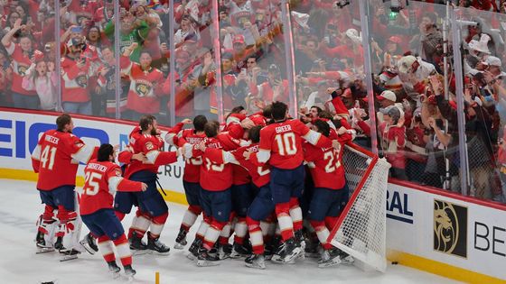 Florida slaví zisk Stanley Cupu 2025