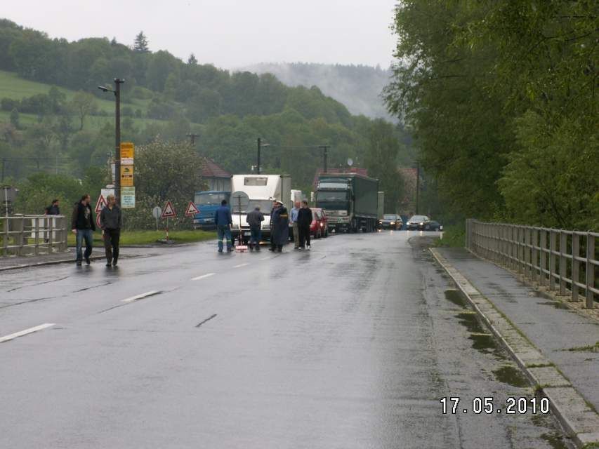 Povodně - Bystřička - 2010