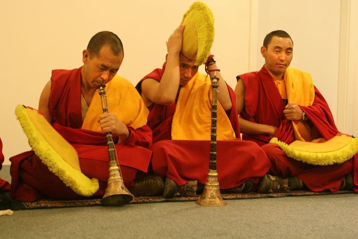 Tibetští mniši.