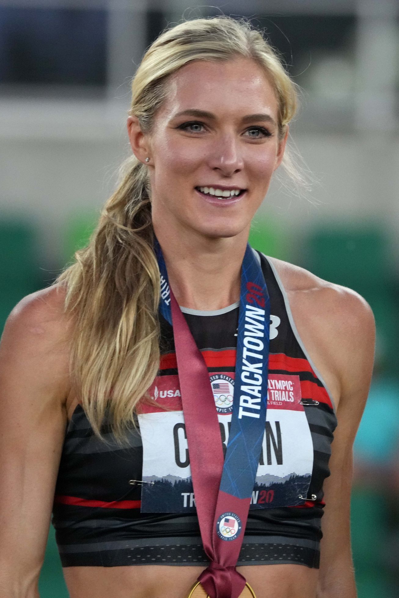 Americká běžkyně Emma Coburnová