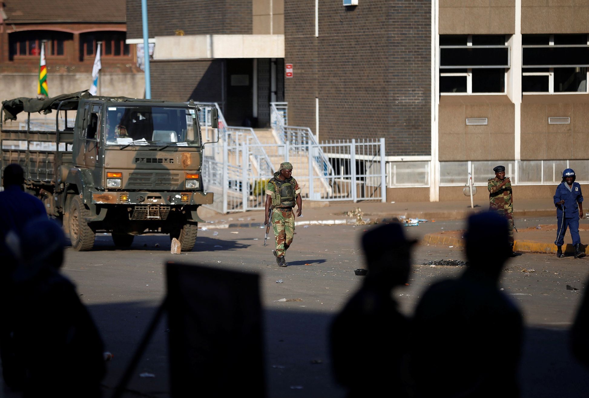 Fotogalerie / Protesty  v Zimbabwe / Reuters / 15