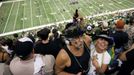 Dav 68.000 příznivců na tribunách hnal New Orleans Saints až k drtivému vítězství 23:3 nad Atlanta Falcons.