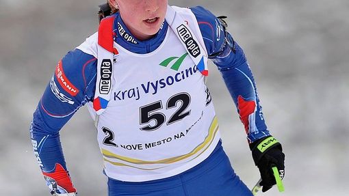 Česká biatlonistka Jessica Jislová