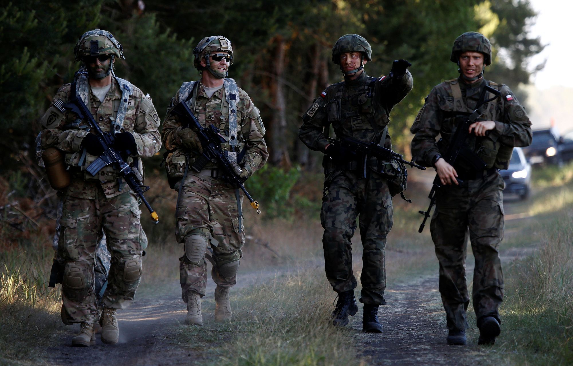 Vojenské cvičení NATO Anakonda 16 v Polsku