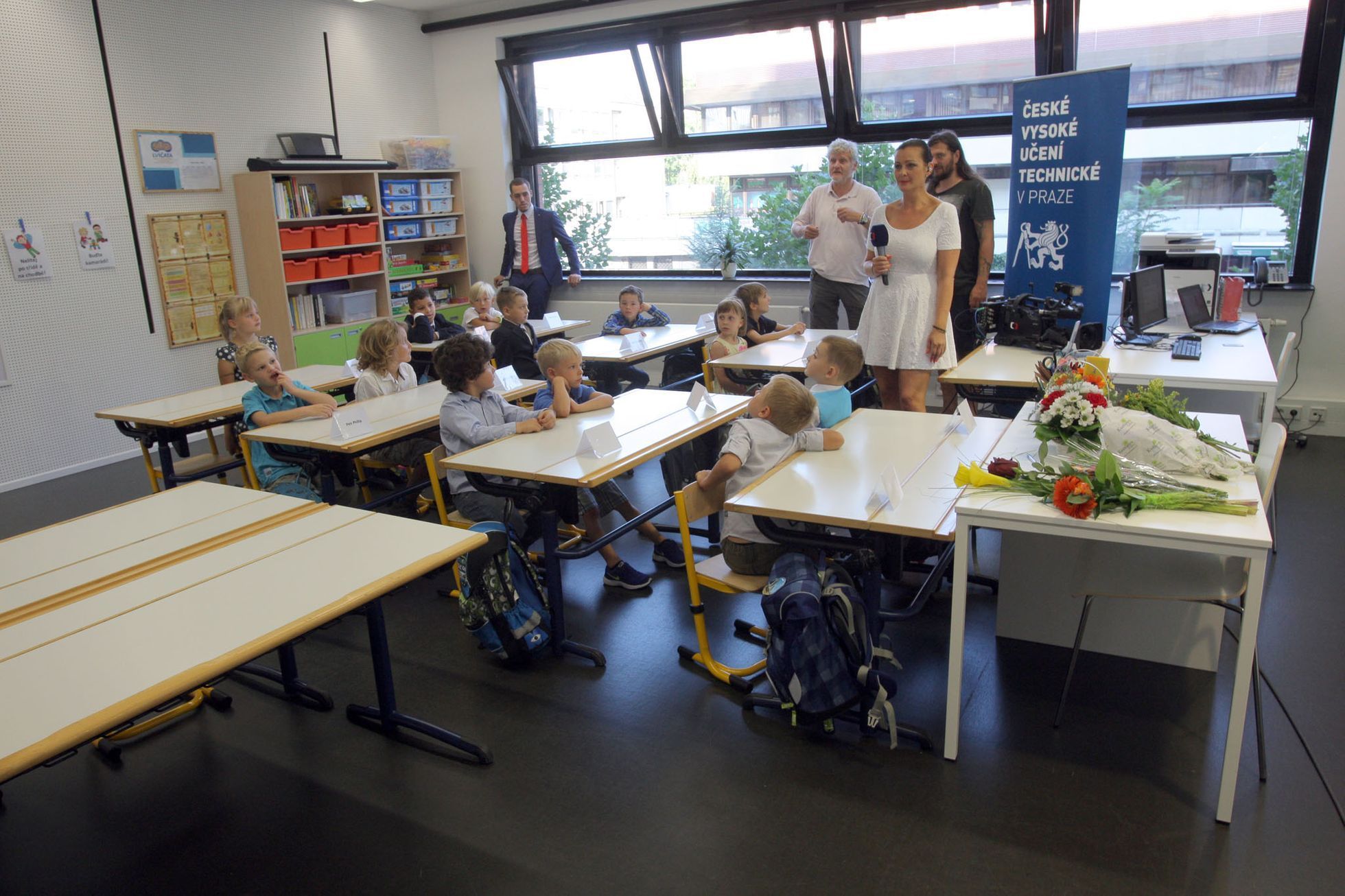 Otevření základní školy na ČVUT