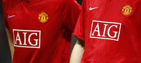 Pojišťovna AIG sponzoruje Manchester United