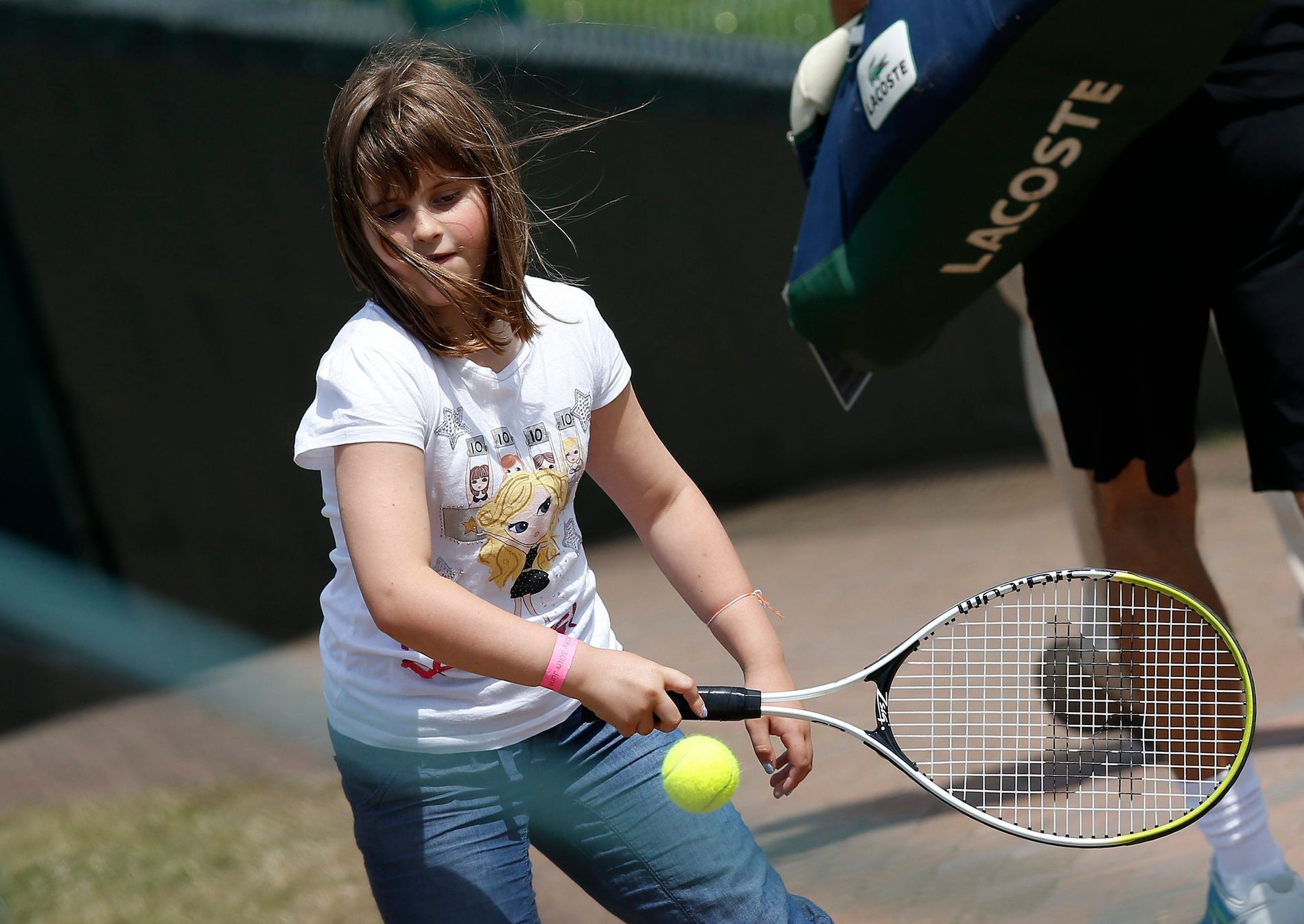 Tenis, Wimbledon 2013: Cora Erskineová, sestřenice Andyho Murrayho