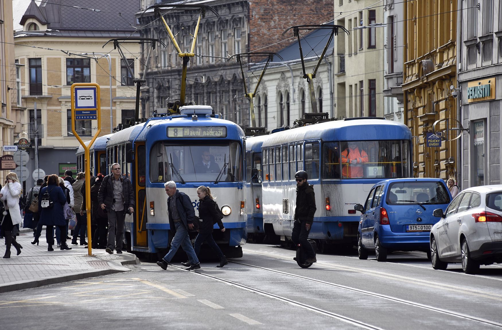 Ostrava MHD tramvaj