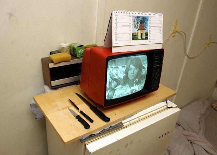 Televize na lednici