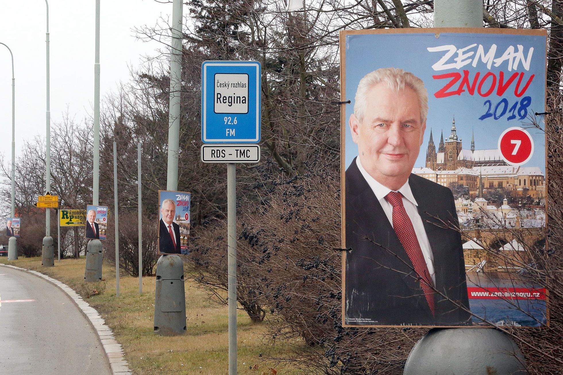 Billboardy pro prezidentské volby