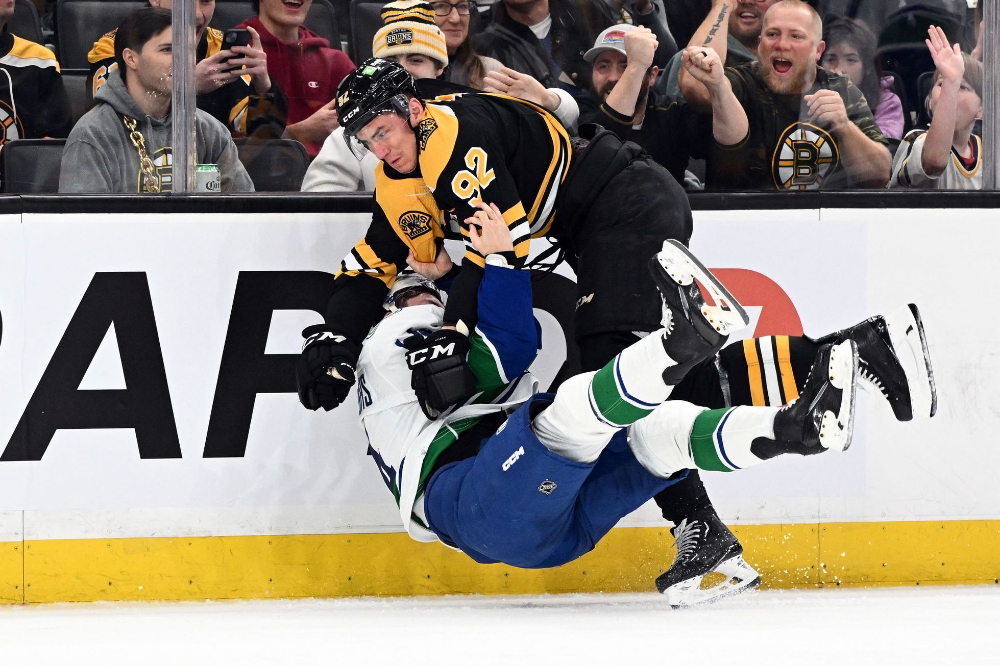 NHL: Vancouver Canucks at Boston Bruins, Tomáš Nosek