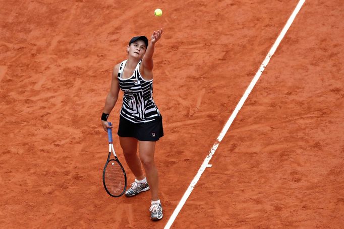 Ashleigh Bartyová ve finále French Open 2019