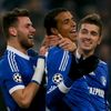 Adam Szalai, Joel Matip a Roman Neustaedter slaví gól Schalke 04