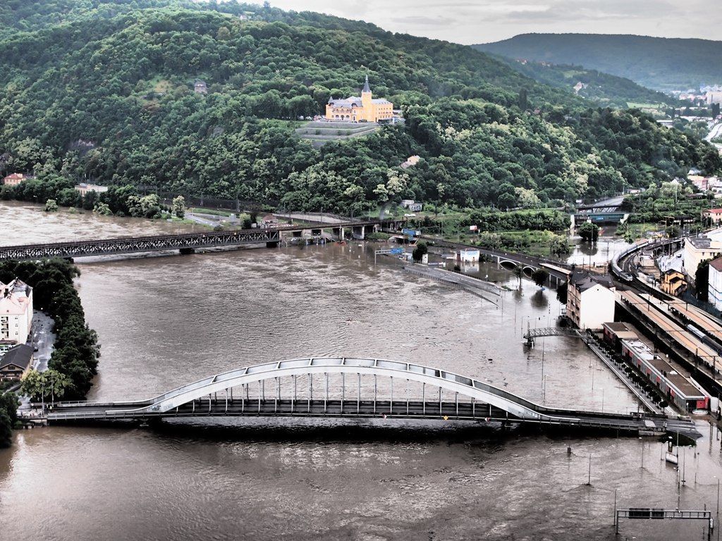 Povodeň červen 2013 - Ústí nad Labem