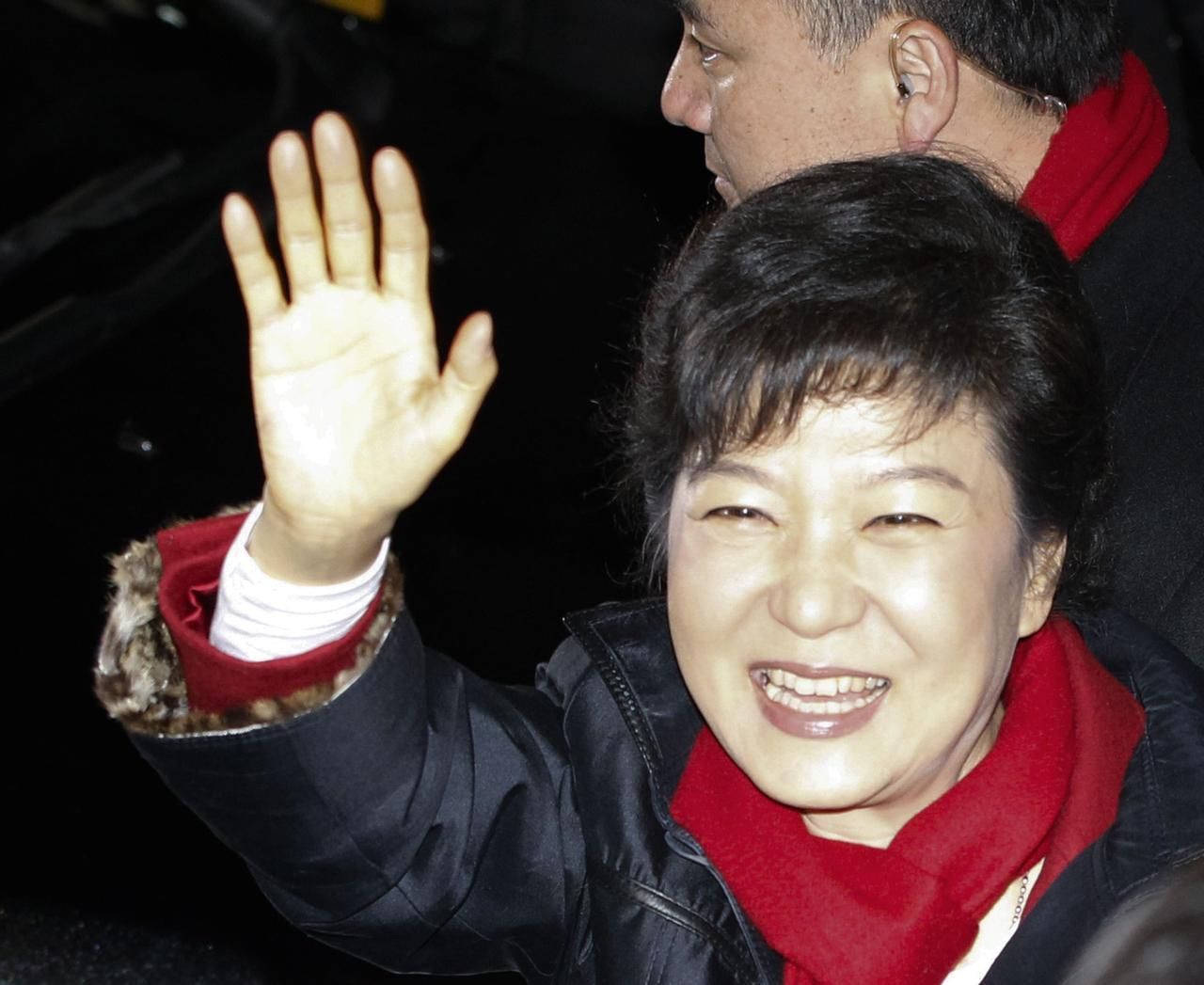 Pak Kun-hje, kandidátka na prezidentku Jižní Koreje
