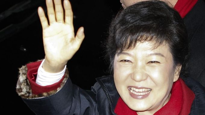 Pak Kun-hje, nová prezidentka Jižní Koreje.