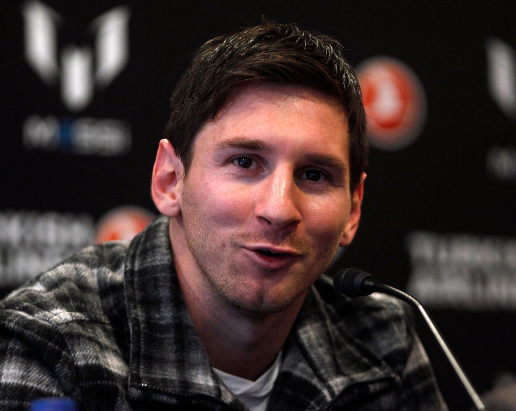 Lionel Messi slaví branku
