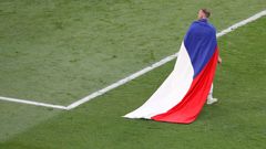 Vladimír Coufal slaví postup z osmifinále Nizozemsko - Česko na ME 2020