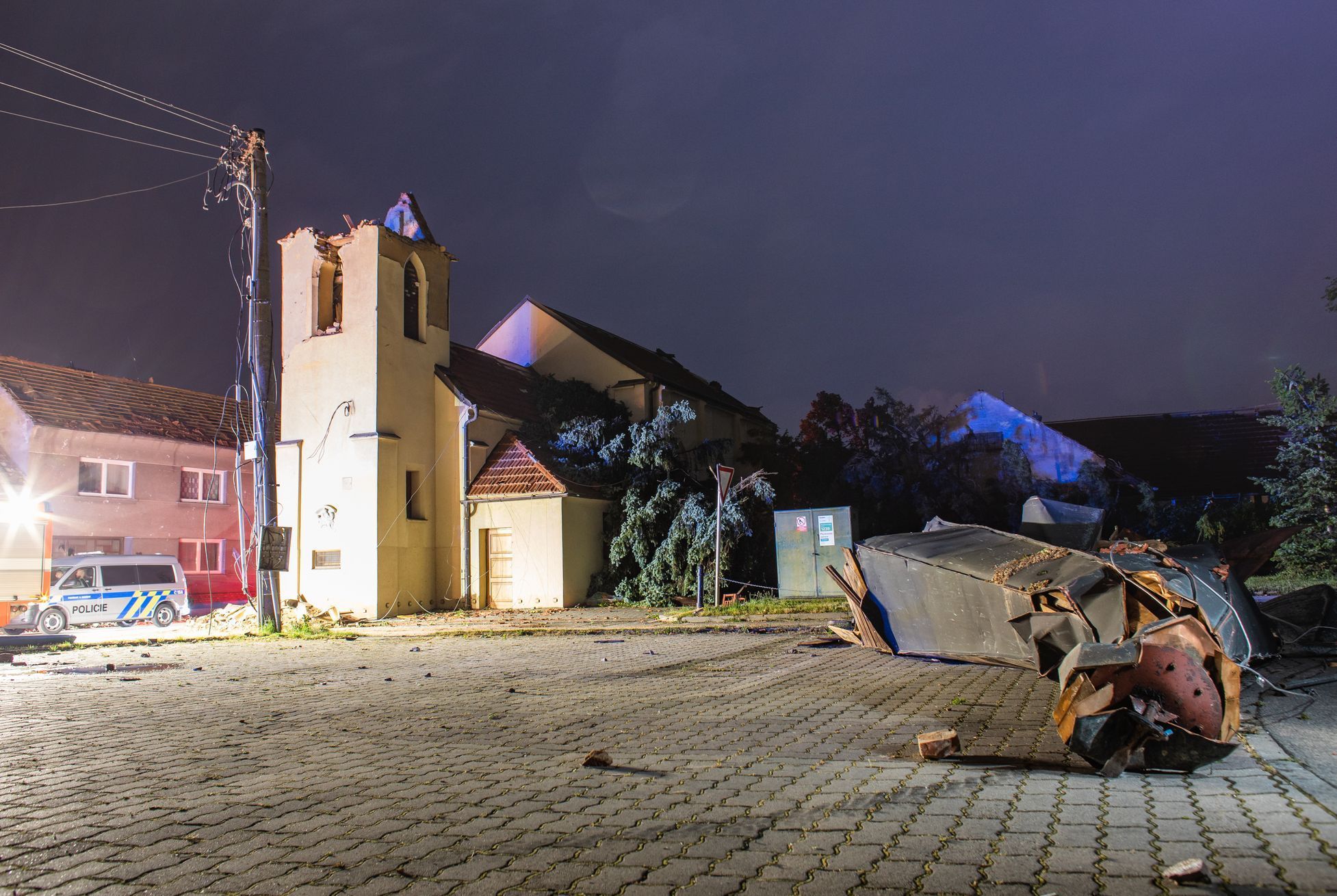 tornádo, jižní Morava, Lužice