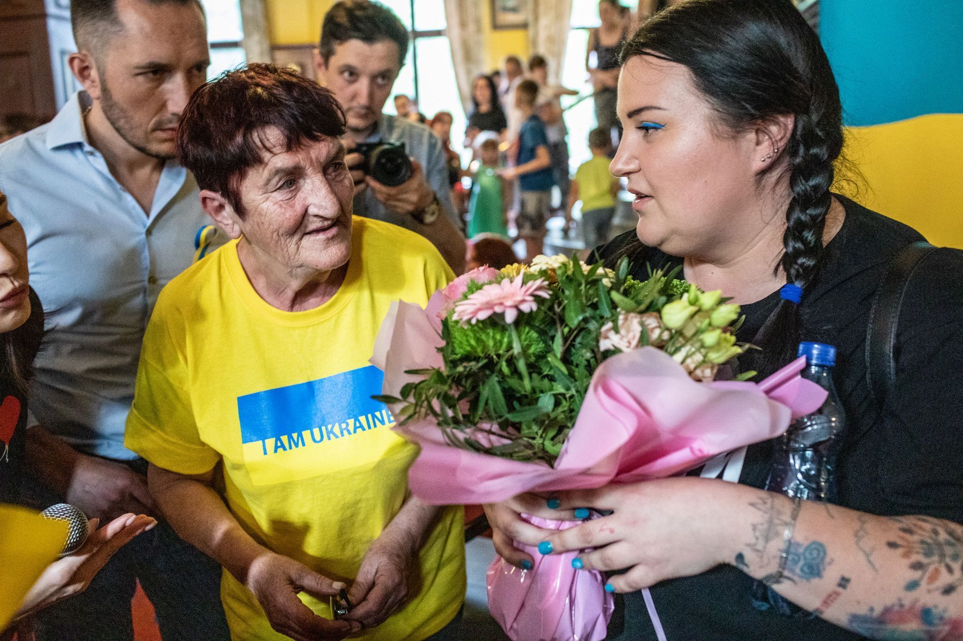 dům dobra ukrajinci uprchlíci praha alyona alyona