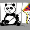Čína panda kresba