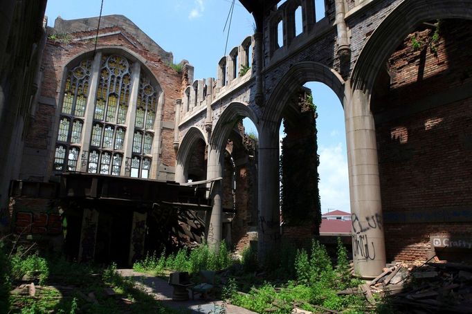 Městský metodistický kostel - Gary, Indiana, USA